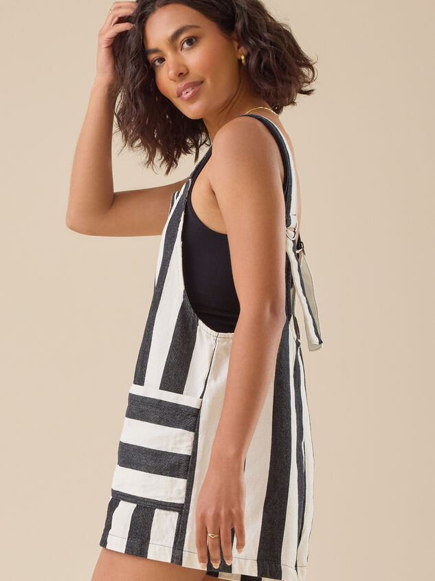 Maizey Striped Shortall Detail 3 - TULLABEE