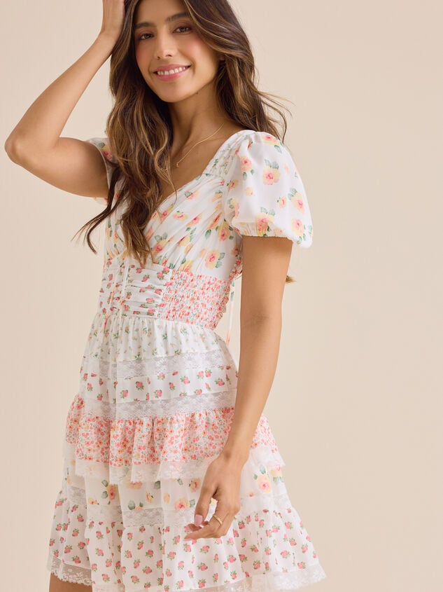 Carly Mini Dress Detail 4 - TULLABEE