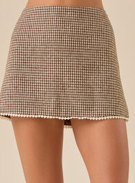 Lucy Lace Trim Skirt Detail 3 - TULLABEE