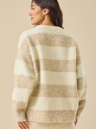 Mindy Oversized Rugby Sweater Detail 4 - TULLABEE