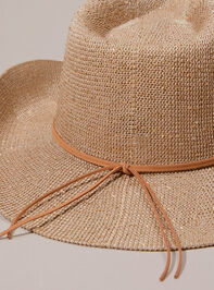 Harper Sequin Cowboy Hat Detail 3 - TULLABEE