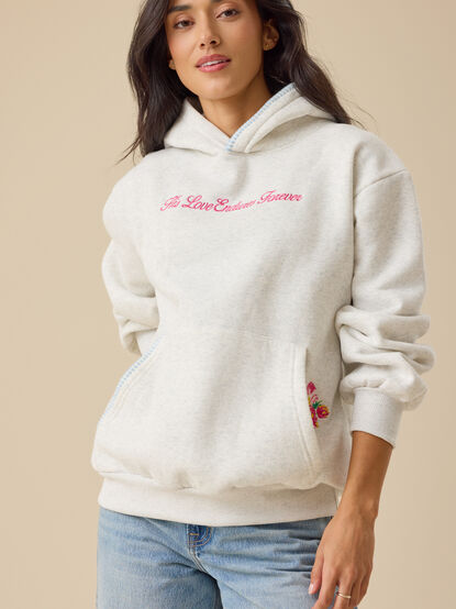 His Love Endures Forever Hoodie - TULLABEE
