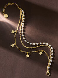 18K Gold Starstruck Layered Bracelet - TULLABEE