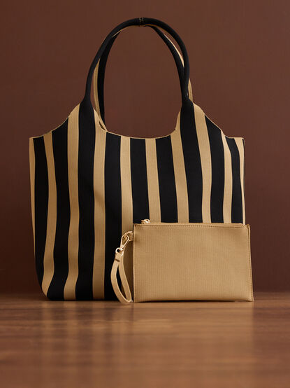 Robin Striped Tote - TULLABEE