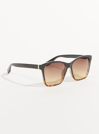 Amber Ombre Sunglasses Detail 2 - TULLABEE