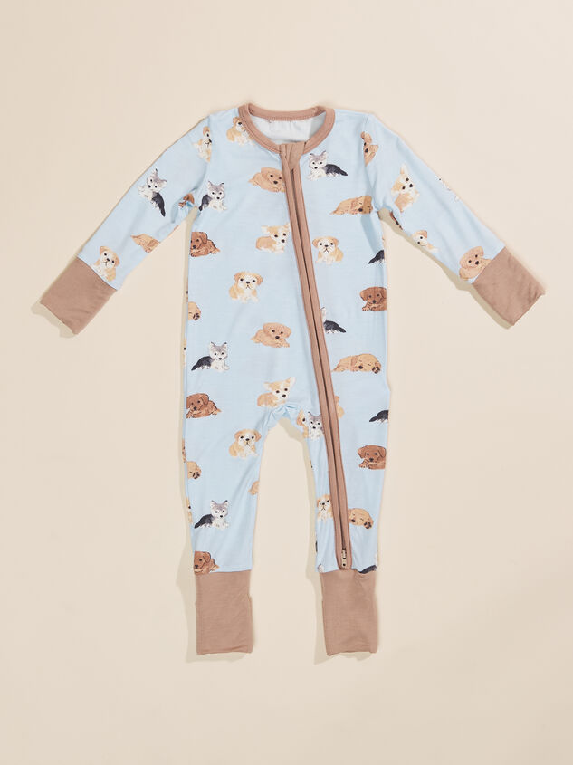 Puppy Love Printed Footie - TULLABEE