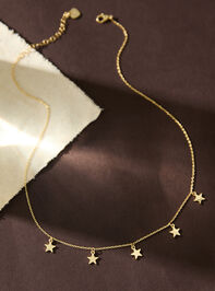 18K Gold Starlet Charm Necklace - TULLABEE