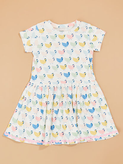 Chicken T-Shirt Dress by Mud Pie - TULLABEE