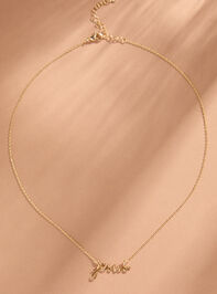 Jesus Charm Necklace Detail 3 - TULLABEE