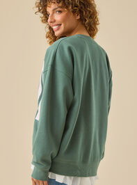 WWJD Striped Pullover Detail 4 - TULLABEE