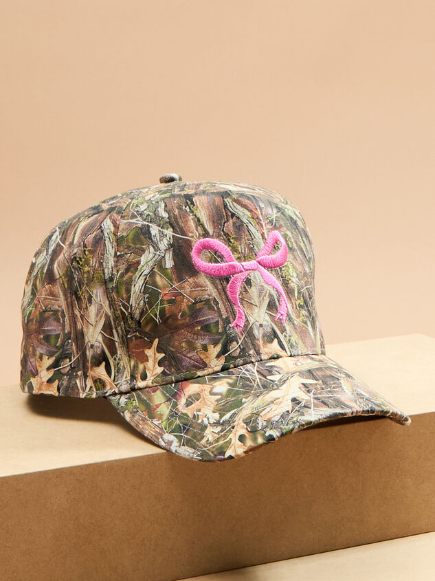 Camo Bow Trucker Hat - TULLABEE