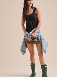 Kelly Tiered Tank Top Detail 2 - TULLABEE