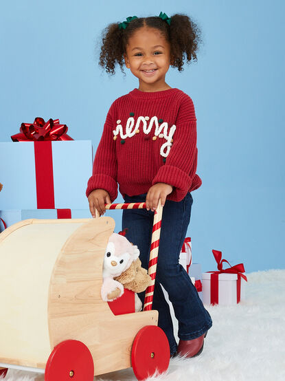 Merry Stitch Sweater - TULLABEE