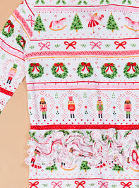Sweet Sugarplum Footie Detail 3 - TULLABEE