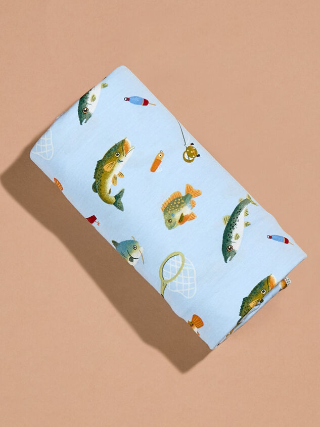 Gone fishing swaddle hot sale