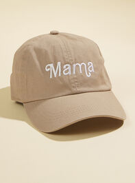 Mama Baseball Hat Detail 2 - TULLABEE