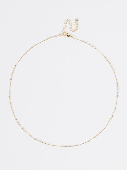 Dainty Ball Chain Necklace - TULLABEE