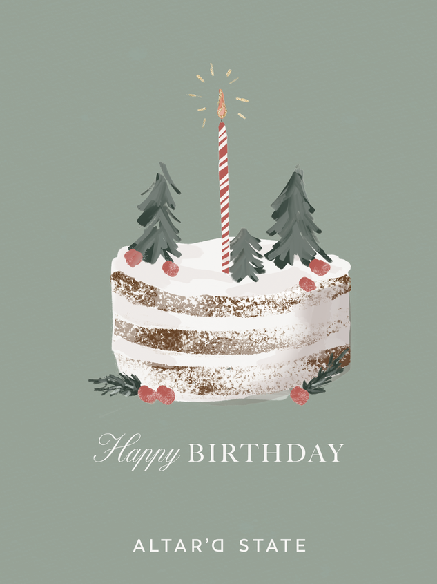 Festive Birthday E-Gift Card - TULLABEE