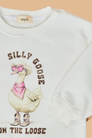 Silly Goose on the Loose Crewneck - Altar'd State