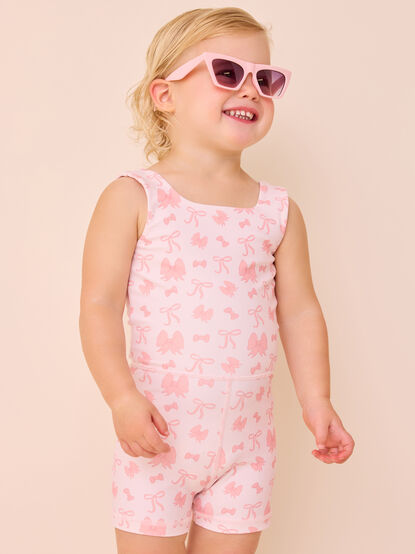 Bailey Bows Unitard - TULLABEE