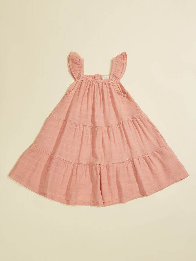 Gracelynn Toddler Twirly Dress Detail 1 - TULLABEE