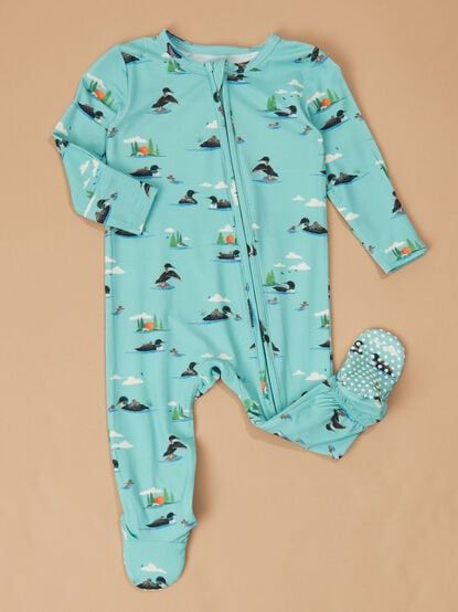 Bluebill Mallards Footie - TULLABEE