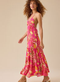 Gwynne Tropical Tiered Maxi Dress - TULLABEE