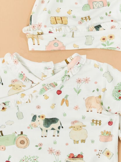 Farm Animal Gown & Hat - TULLABEE