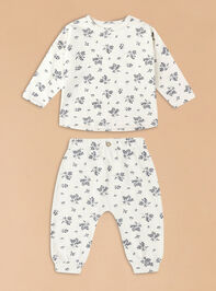 Delaney Floral Tee and Pant Set by Rylee + Cru - TULLABEE