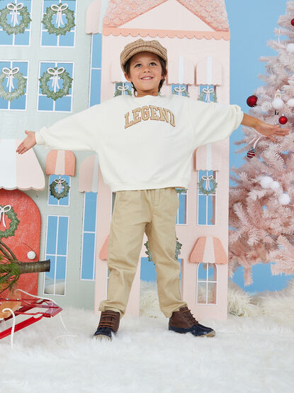 Legend Toddler Sweatshirt by Rylee + Cru - TULLABEE