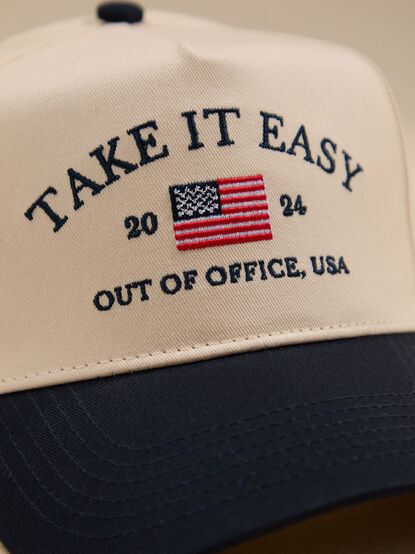 Take It Easy Trucker Hat - TULLABEE