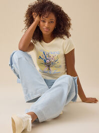 Friend in Jesus Baby Tee Detail 3 - TULLABEE