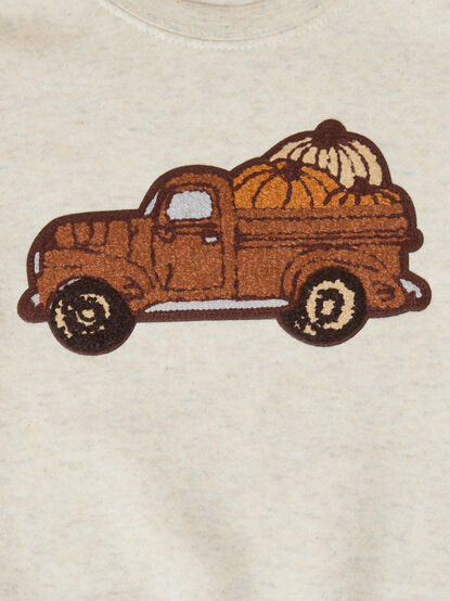 Pumpkin Truck Sweatshirt - TULLABEE