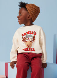 Santa's Little Helper Sweatshirt - TULLABEE