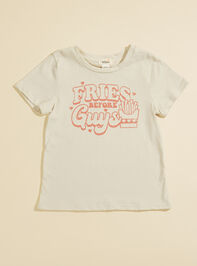Fries Before Guys Graphic Tee - TULLABEE