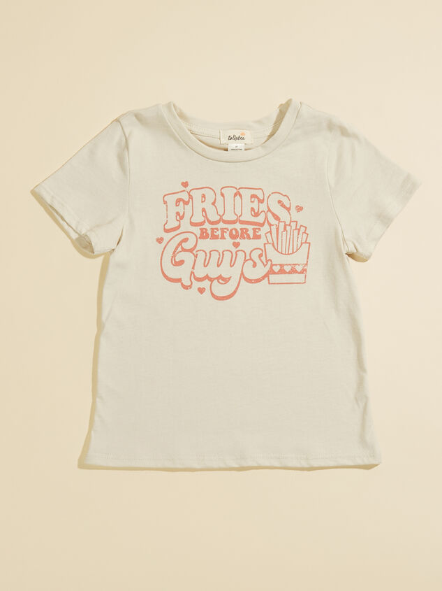 Fries Before Guys Graphic Tee - TULLABEE