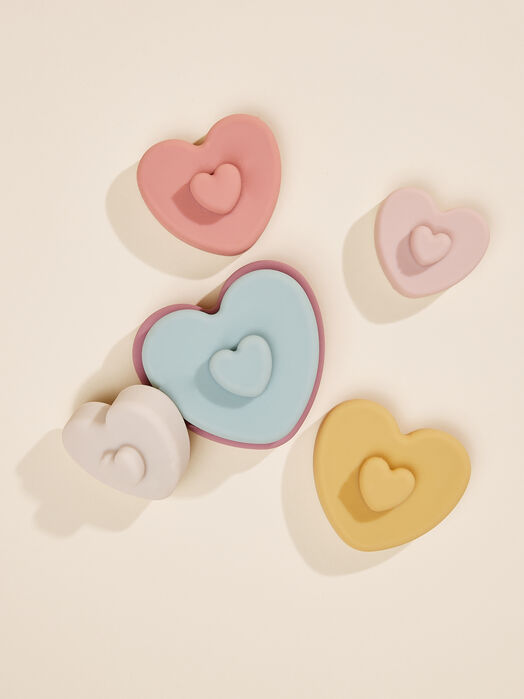 Heart Stacker Toy - TULLABEE
