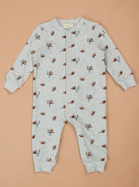 Football Frenzy Romper Detail 2 - TULLABEE