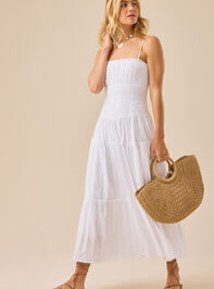 Nina Textured Maxi Dress Detail 5 - TULLABEE