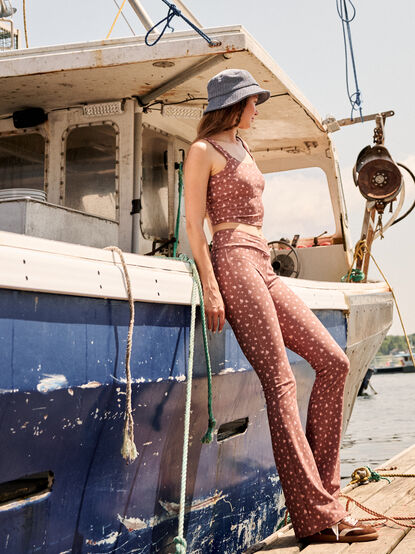 All Set Floral Flare Leggings - TULLABEE