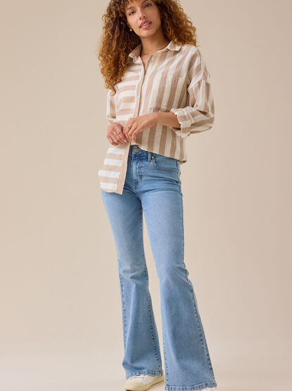 Cam Flare Jeans - TULLABEE
