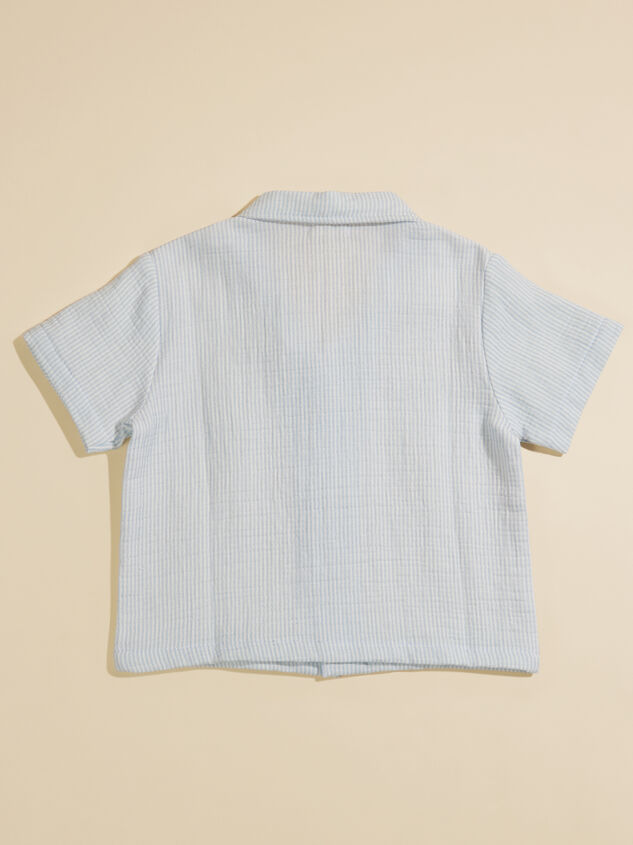 Porter Button-Down Shirt Detail 3 - TULLABEE