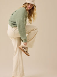 Amiah Twist Back Sweater Detail 5 - TULLABEE