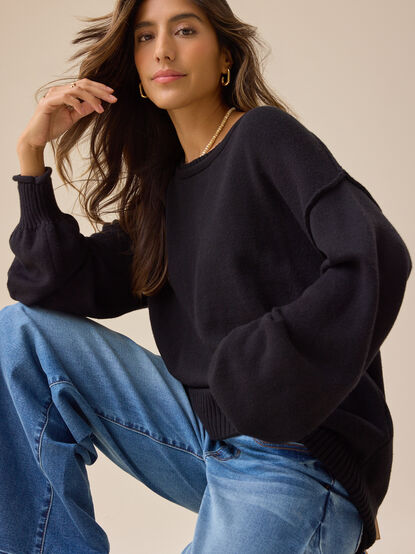 Jordana Oversized Sweater - TULLABEE