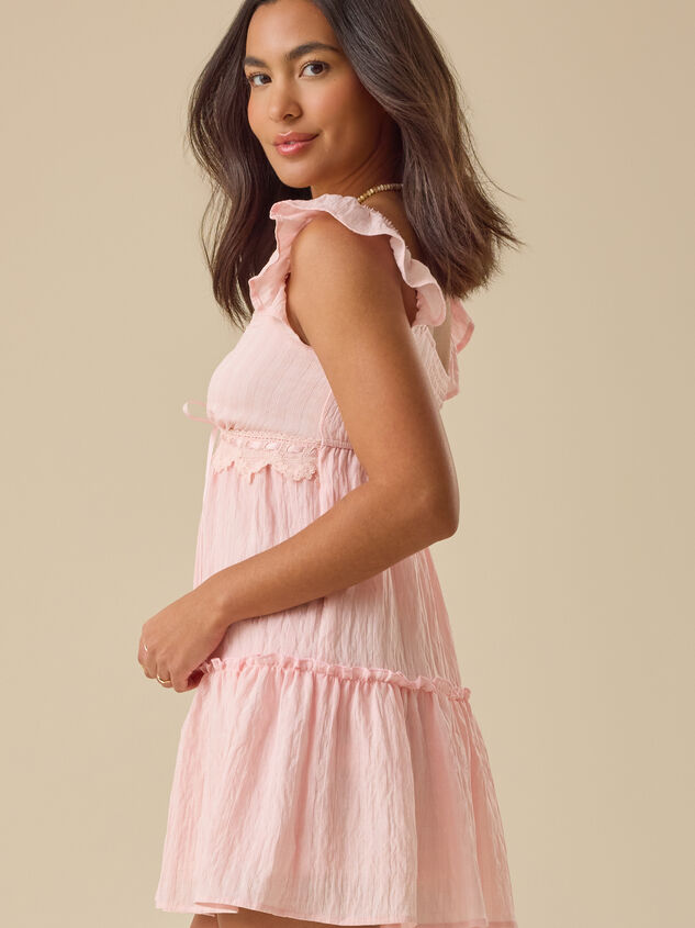 Lilith Mini Dress Detail 4 - TULLABEE