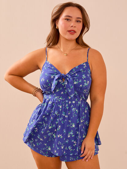 Wanderlust Floral Romper - TULLABEE