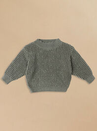 Grayer Knit Sweater by Quincy Mae - TULLABEE