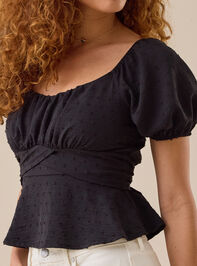 Lola Crossover Top Detail 3 - TULLABEE