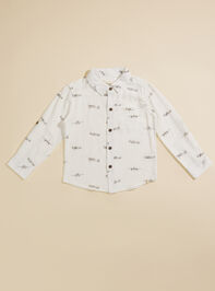 Michael Airplane Baby Button-Down by Me + Henry - TULLABEE