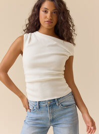 Madelyn One Shoulder Tank - TULLABEE